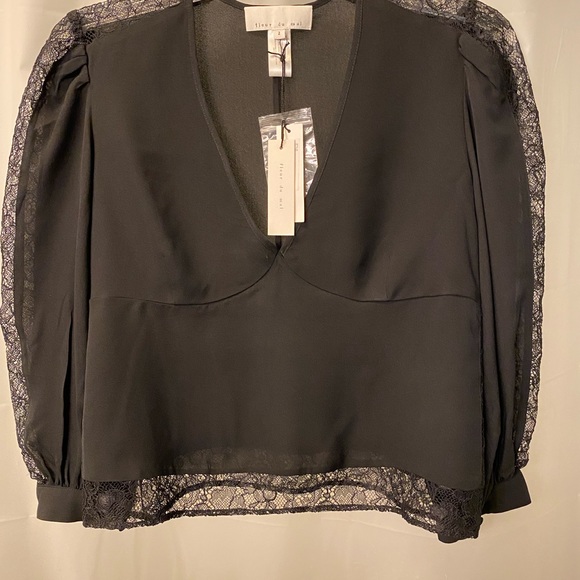 FLEUR DU MAL LOULOU LACE BLOUSE NWT /325$ - Picture 10 of 10